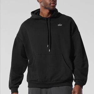 ALO Yoga Men's Black Hoodie